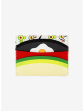 Load image into Gallery viewer, Disney Fanny Pack & Card Holder Set Mickey Mouse Food AOP Loungefly