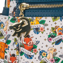 Load image into Gallery viewer, Lion King Mini Backpack Tattoo AOP Loungefly