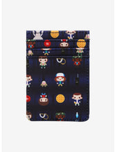 Load image into Gallery viewer, Stranger Things Mini Backpack and Cardholder Set Forest AOP Loungefly