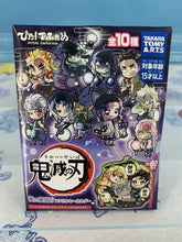 Load image into Gallery viewer, Demon Slayer Acrylic Keychain Pita! Deforme Night Patrol Mystery Blind Box