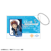 Load image into Gallery viewer, Digimon Adventures 02 Acrylic Keychain Daisuke Motomiya & V-mon Kamio Japan