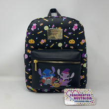 Load image into Gallery viewer, Disney Mini Backpack Lilo & Stitch: The Series Stitch & Angel Halloween Costume Her Universe