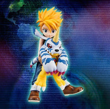Load image into Gallery viewer, Digimon Adventure Figure Yamato Ishida & Gabumon G.E.M. Series MagaHouse