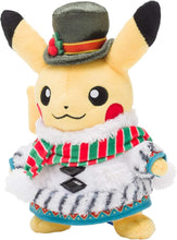 Load image into Gallery viewer, Pokemon Plush Pikachu 2020 Pokemon Christmas Wonderland Pokemon Center