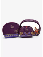 Load image into Gallery viewer, Disney Makeup Bag Set Aladdin Abu and Patterns Loungefly
