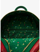 Load image into Gallery viewer, Disney Mini Backpack Big Hero 6 Baymax Holiday Plaid Light-Up Loungefly