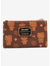 Load image into Gallery viewer, Sanrio Mini Backpack, Crossbody, & Wallet Set Hello Kitty Pumpkin Spice Loungefly