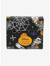 Load image into Gallery viewer, Disney Wallet Mickey Mouse Halloween Skeleton Glow-In-The-Dark