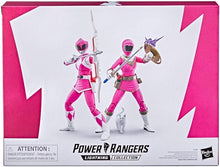 Load image into Gallery viewer, Mighty Morphin Power Rangers Lightning Collection Pink Ranger & Zeo Pink Ranger 6" Articulated Action Figure Set
