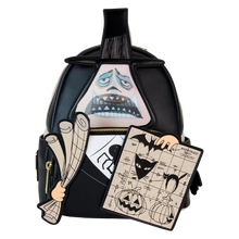Load image into Gallery viewer, Disney Mini Backpack The Nightmare Before Christmas Mayor with Plans Cosplay Lenticular Loungefly