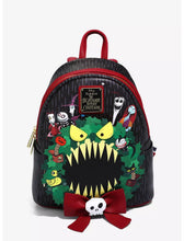 Load image into Gallery viewer, Nightmare Before Christmas Mini Backpack Wreath Loungefly