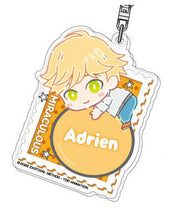 Load image into Gallery viewer, Miraculous Ladybug & Cat Noir Hug Meets Acrylic Keychain