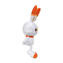 Load image into Gallery viewer, Pokemon Plush Scorbunny Poke Plush 11in 2019 Pokemon Center
