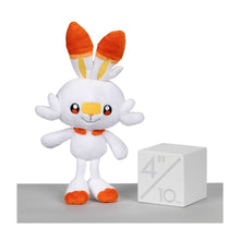 Load image into Gallery viewer, Pokemon Plush Scorbunny Poke Plush 11in 2019 Pokemon Center
