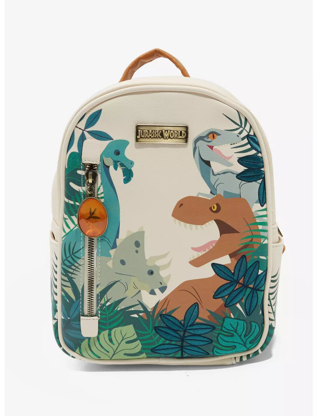 Jurassic World Mini Backpack Tropical Dinosaurs Bioworld
