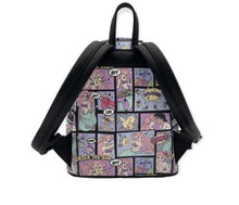 Load image into Gallery viewer, Disney Mini Backpack The Little Mermaid Ariel Comic Book AOP Loungefly
