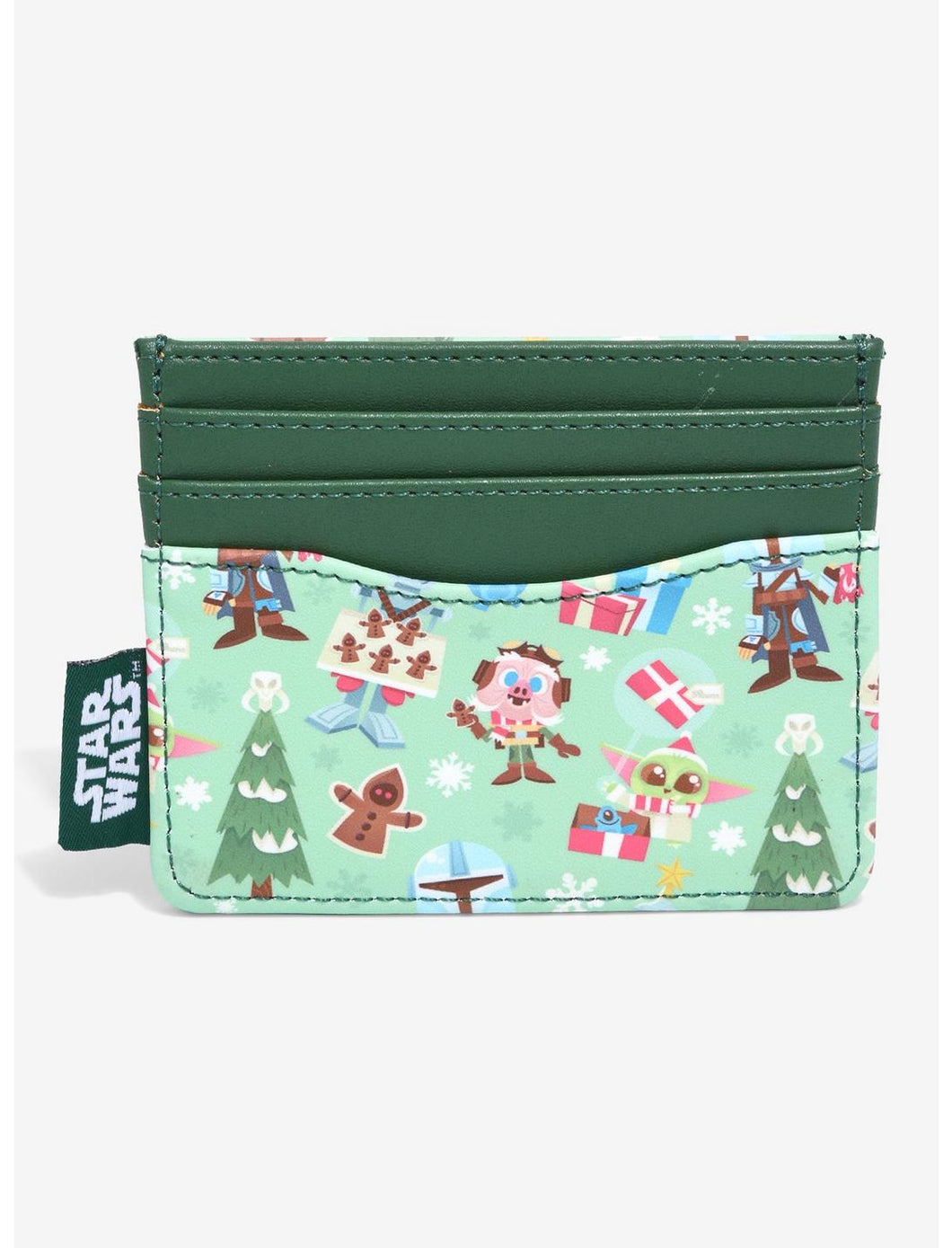 Star Wars Cardholder The Mandalorian Chibi Holidays Loungefly