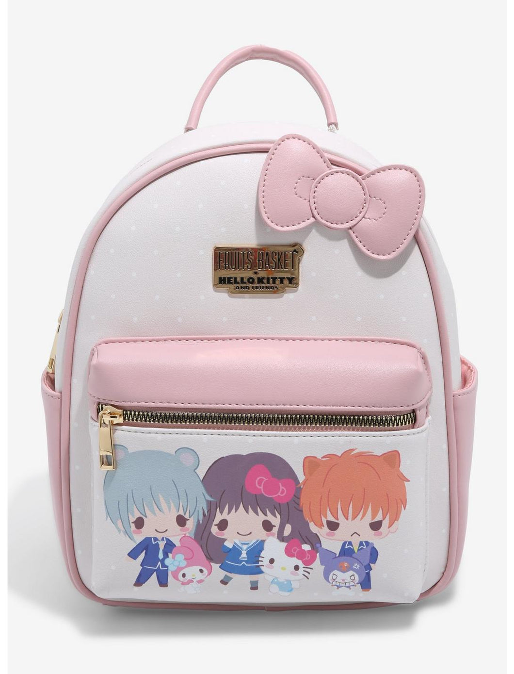 Fruits Basket Mini Backpack Fruits Basket x Hello Kitty and Friends Chibi Characters Crossover Bioworld