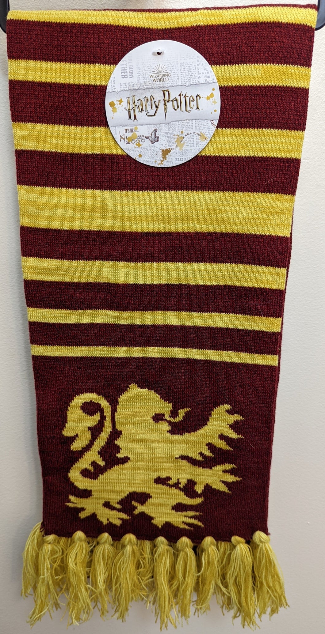 Harry Potter Gryffindor Hogwarts House Scarf