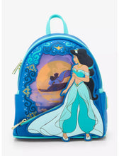 Load image into Gallery viewer, Disney Mini Backpack Jasmine From Aladdin Lenticular Loungefly
