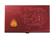 Studio Ghibli Metal Card Case Calcifer Howl's Moving Castle Ensky