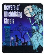 Disney Haunted Mansion Fleece Throw Hitchhiking Ghosts Spirit Halloween