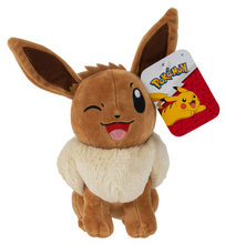 Load image into Gallery viewer, Pokemon Plush Eevee Winking Jazwares
