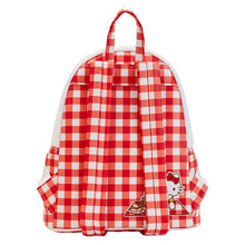 Load image into Gallery viewer, Sanrio Mini Backpack Hello Kitty Fuzzy Gingham Loungefly
