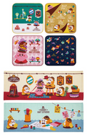 Kirby Hand Towel Hat Studio Ichiban Kuji G Prize Bandai Spirits