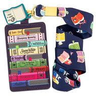 Disney Lanyard Cardholder Princess Books Loungefly