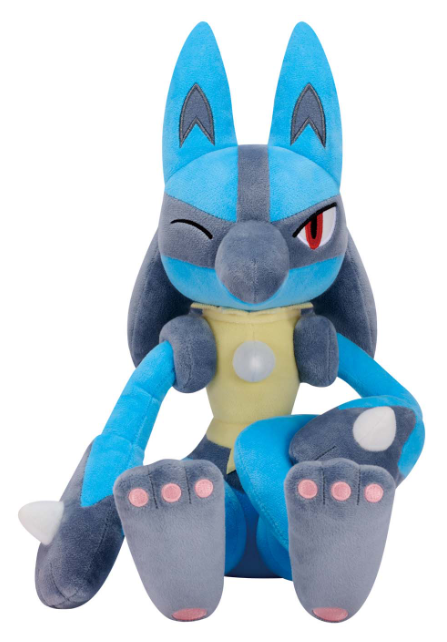 Pokemon Plush Lucario Look at my Tail 2025 Banpresto
