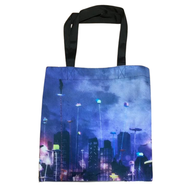 Puella Magi Madoka Magica Rebellion Blue Tote Bag Aniplex