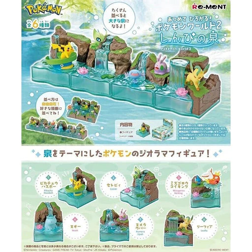 Pokemon Blind Box World 2 Mystic Spring Collection Re-Ment