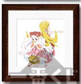 Madoka Magica Madogatari Mini Framed Art Ichiban Kuji Banpresto