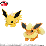 Pokemon Plush Jolteon, Flareon Naptime Ver. Mofugutto 2026 Banpresto