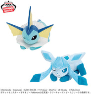 Pokemon Plush Vaporeon, Glaceon Naptime Ver. Mofugutto 2026 Banpresto