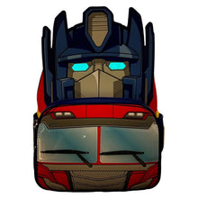 Load image into Gallery viewer, Transformers Mini Backpack Optimus Prime GITD Loungefly
