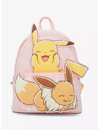 Pokemon Mini Backpack Pikachu & Eevee Snacks Loungefly