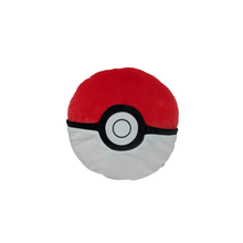 Load image into Gallery viewer, Pokemon Pokeball Plush Throw Pillow With Pouch
