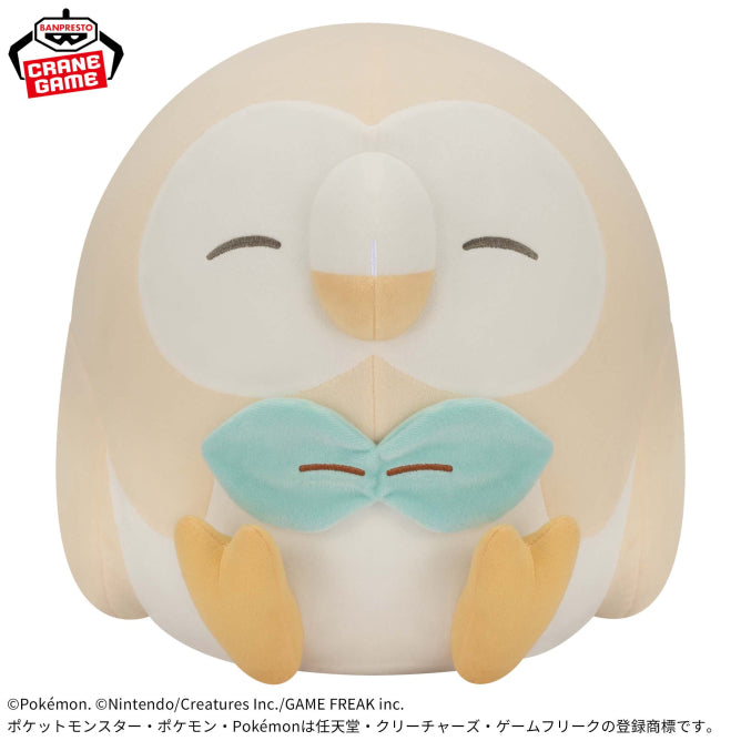 Pokemon Plush Rowlet Mecha Mofugutto PokePeace 2024 Banpresto