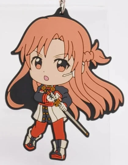 Sword Art Online Rubber Strap Asuna Yuuki Ordinal Scale Costume Banpresto