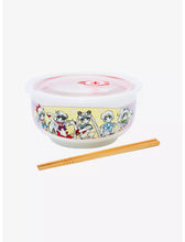 Load image into Gallery viewer, Sailor Moon Ramen Bowl with Lid &amp; Chopsticks Sailor Guardians
