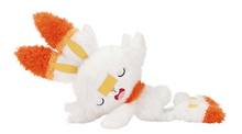Load image into Gallery viewer, Pokemon Plush Scorbunny Kutsurogi Time 2025 Banpresto
