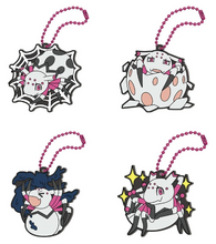 Load image into Gallery viewer, So I&#39;m A Spider, So What? Rubber Keychain Kumoko Bandai
