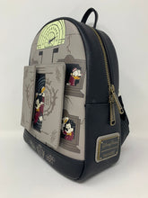 Load image into Gallery viewer, Disney Mini Backpack Mickey Mouse and Friends Hollywood Tower Hotel GITD Loungefly
