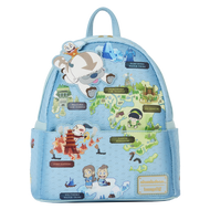 Avatar: The Last Airbender Mini Backpack Map of the Four Nations Loungefly