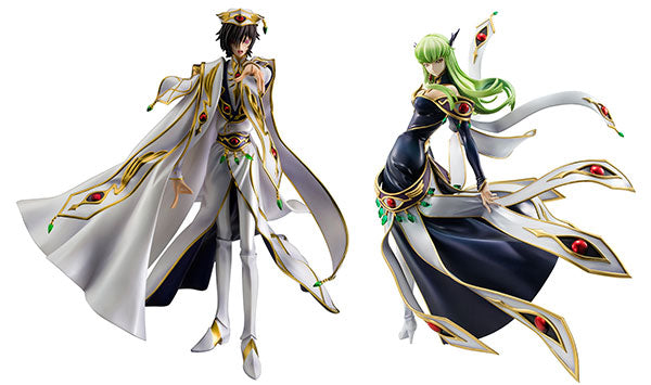 Code Geass: Lelouch of the Rebellion Ep. III Figure Set Lelouch Vi Britannia & C.C. Precious G.E.M.