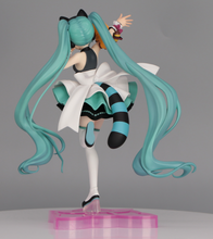 Load image into Gallery viewer, Piapro x Araiguma Rascal Figure Hatsune Miku with Rascal Cyber Future Exceed Creative FuRyu
