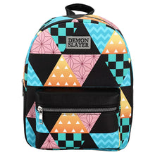 Load image into Gallery viewer, Demon Slayer Mini Backpack Character Patterns AOP Bioworld
