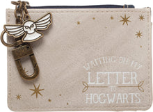 Load image into Gallery viewer, Harry Potter Zip Cardholder Hogwarts Letter Bioworld
